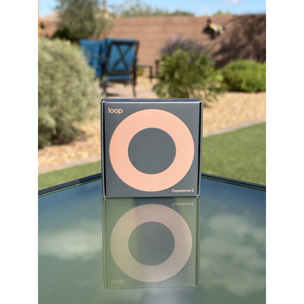 Loop EXPERIENCE 2  Earplugs High Fidelity 12 DB Noise Reduction ROSE GOLD Sealed